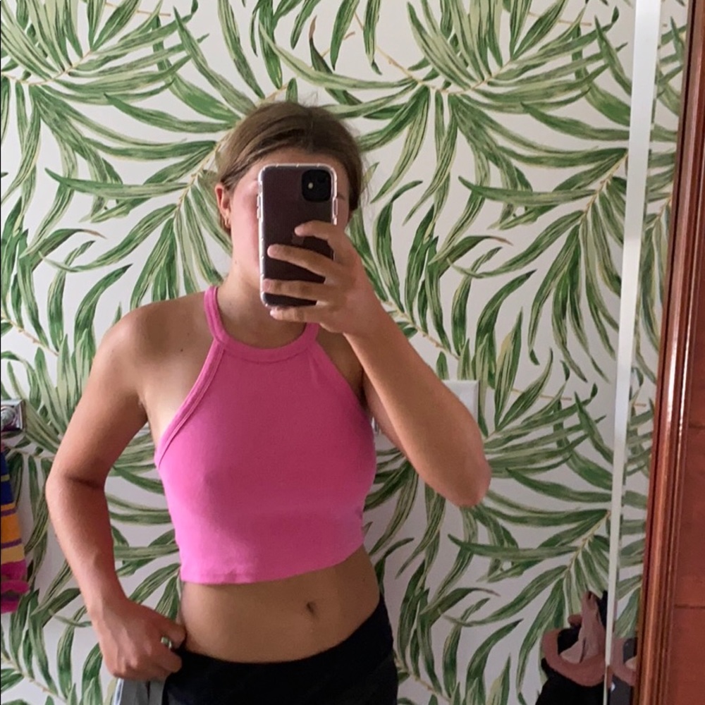 Pink Zara Crop Top